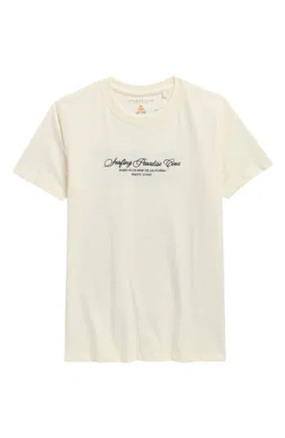Denim And Flower Kids' Surfing Paradise Graphic T-shirt In Neutral