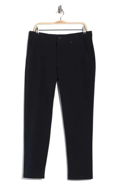 Denim And Flower Navy City Pants In Blue
