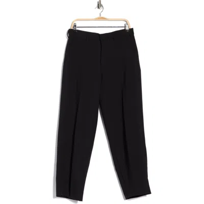 Denim And Flower Relaxed Fit Pants In Black