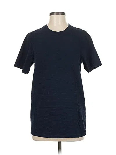 Pre-owned Denim And Flower Short Sleeve T-shirt In Blue