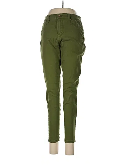 Pre-owned Denim Co Cargo Pants In Green