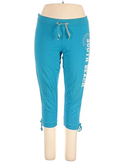 Pre-owned Denim Co Casual Pants In Blue
