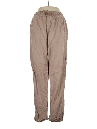 Pre-owned Denim Co Casual Pants In Brown