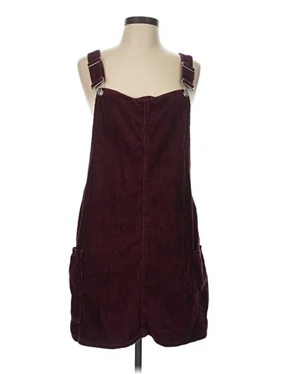 Pre-owned Denim Co Cocktail Dress In Burgundy