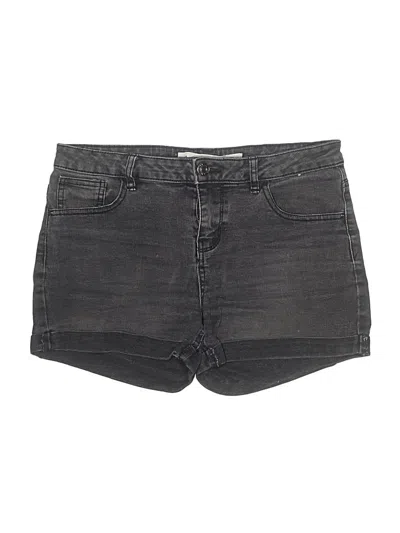 Pre-owned Denim Co Denim Shorts In Gray
