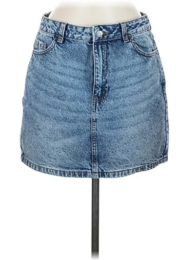 Pre-owned Denim Co Denim Skirt In Blue