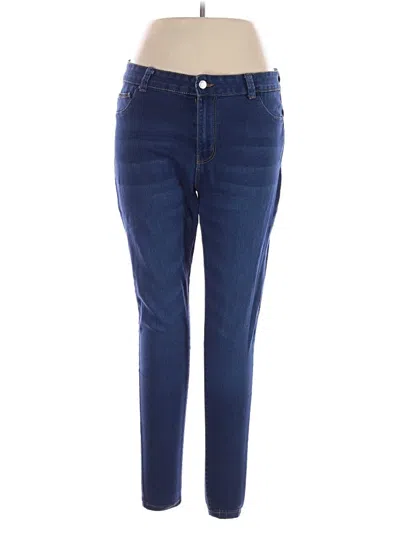 Pre-owned Denim Co Jeans In Blue