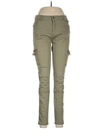 Pre-owned Denim Co Jeans In Green