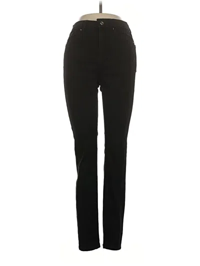 Pre-owned Denim Co Jeggings In Black