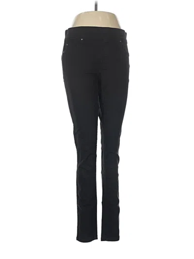 Pre-owned Denim Co Jeggings In Black