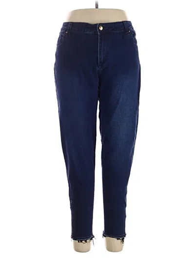 Pre-owned Denim Co Jeggings In Blue