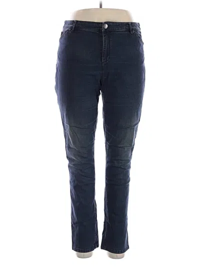 Pre-owned Denim Co Jeggings In Blue