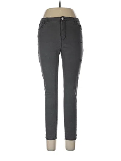 Pre-owned Denim Co Jeggings In Gray
