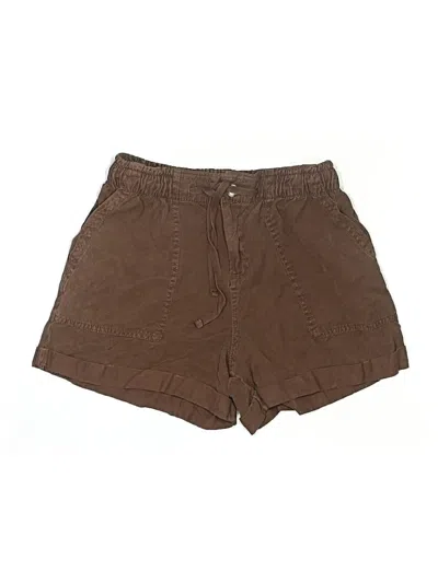 Pre-owned Denim Co Khaki Shorts In Brown