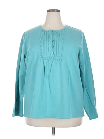 Pre-owned Denim Co Pullover Sweater In Blue