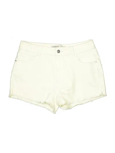 Pre-owned Denim Co Shorts In White