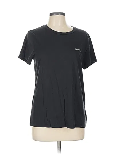 Pre-owned Denim Forum Active T-shirt In Black