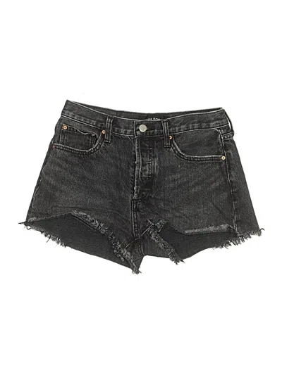Pre-owned Denim Forum Denim Shorts In Black