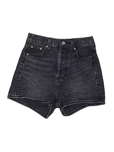 Pre-owned Denim Forum Denim Shorts In Black