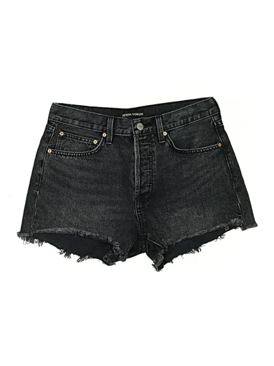 Pre-owned Denim Forum Denim Shorts In Black