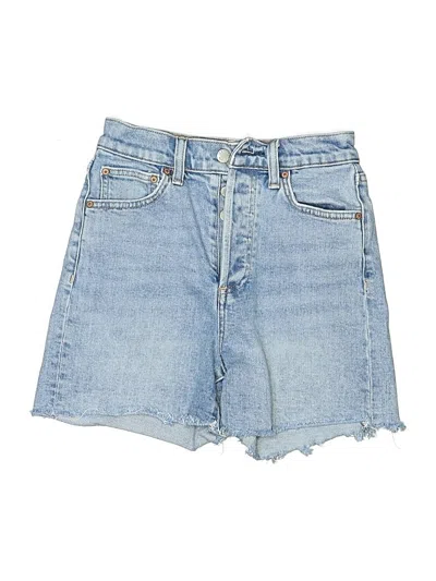 Pre-owned Denim Forum Denim Shorts In Blue