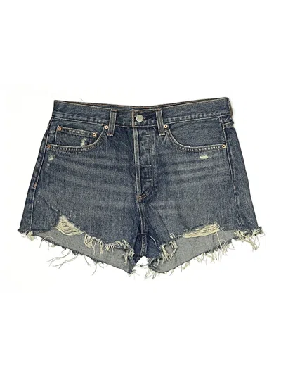 Pre-owned Denim Forum Denim Shorts In Blue