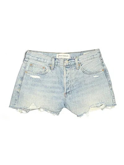 Pre-owned Denim Forum Denim Shorts In Blue