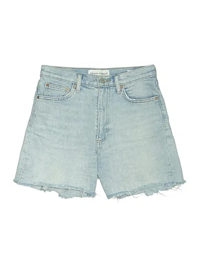 Pre-owned Denim Forum Denim Shorts In Blue
