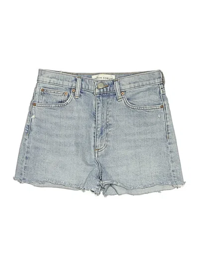 Pre-owned Denim Forum Denim Shorts In Blue