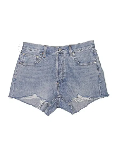 Denim Forum Denim Shorts In Blue