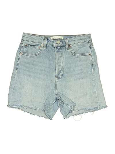 Pre-owned Denim Forum Denim Shorts In Blue