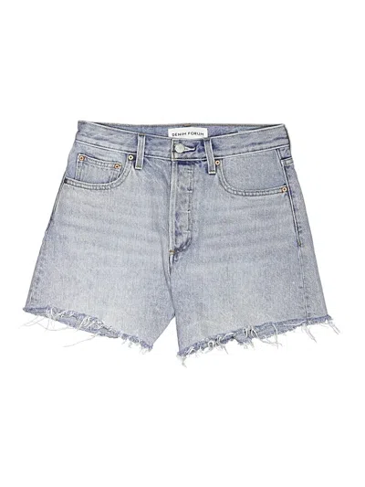 Pre-owned Denim Forum Denim Shorts In Blue