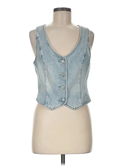 Pre-owned Denim Forum Denim Vest In Blue