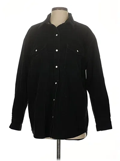 Pre-owned Denim Forum Fleece Jacket In Black