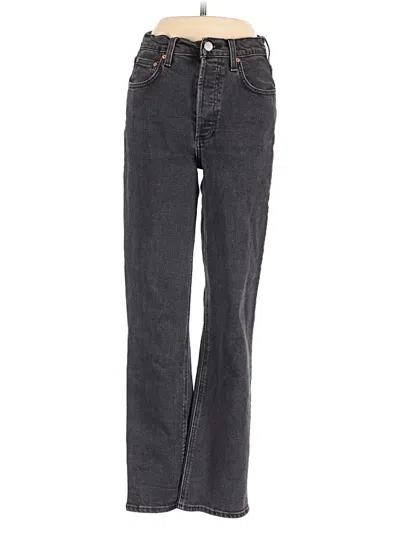 Pre-owned Denim Forum Jeans In Gray