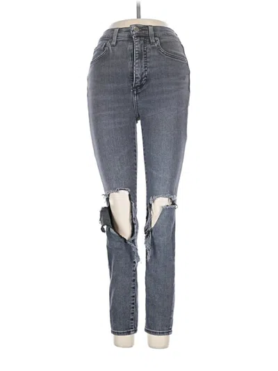 Pre-owned Denim Forum Jeans In Gray