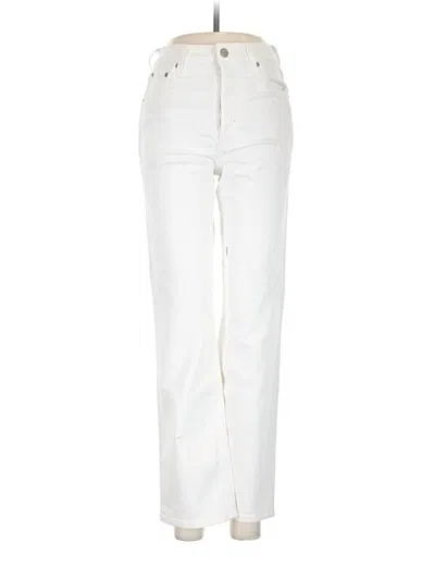 Pre-owned Denim Forum Jeans In Ivory