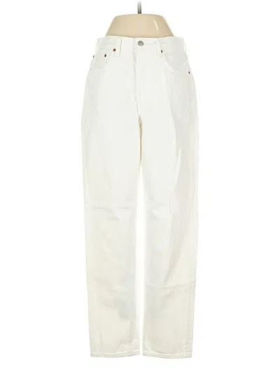 Pre-owned Denim Forum Jeans In White