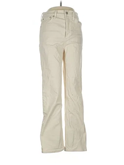 Pre-owned Denim Forum Jeans In White