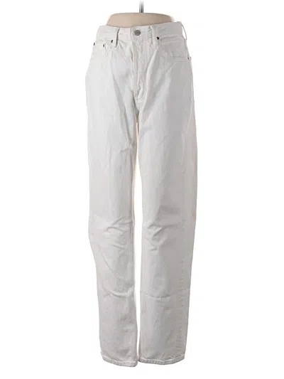 Pre-owned Denim Forum Jeans In White
