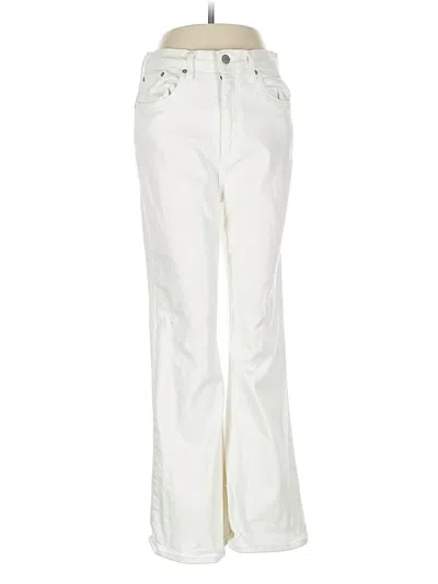 Pre-owned Denim Forum Jeans In White