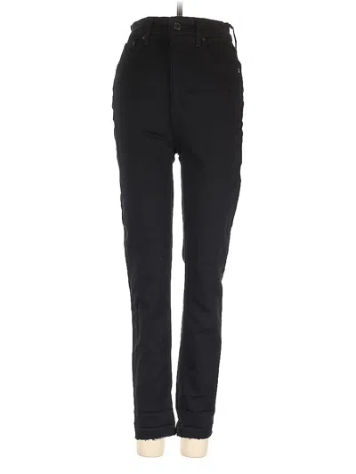 Pre-owned Denim Forum Jeggings In Black
