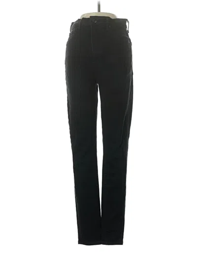 Pre-owned Denim Forum Jeggings In Black