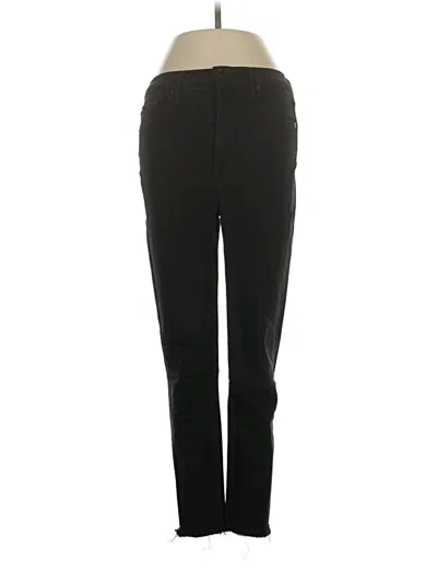 Pre-owned Denim Forum Jeggings In Black