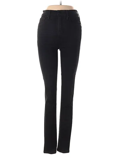 Pre-owned Denim Forum Jeggings In Black