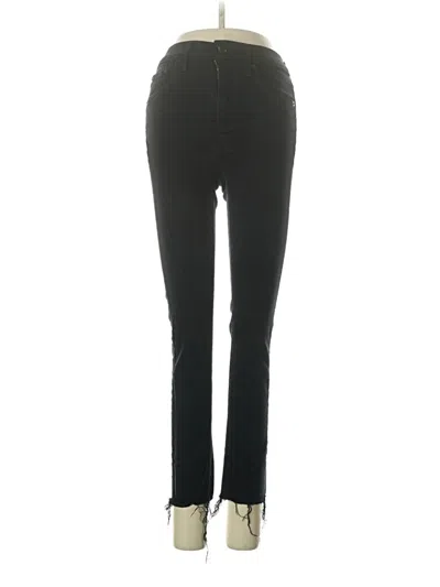 Pre-owned Denim Forum Jeggings In Black