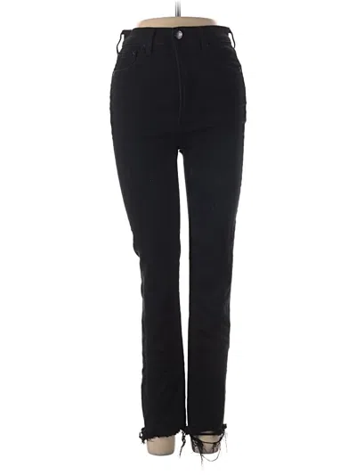 Pre-owned Denim Forum Jeggings In Black