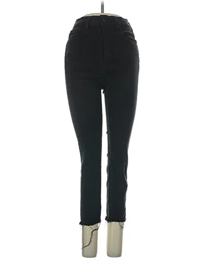 Pre-owned Denim Forum Jeggings In Black