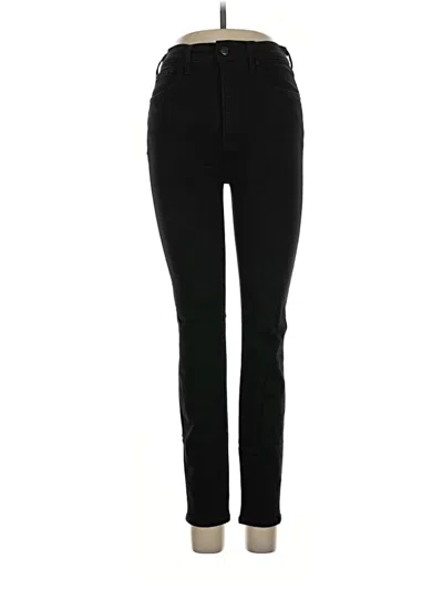 Pre-owned Denim Forum Jeggings In Black