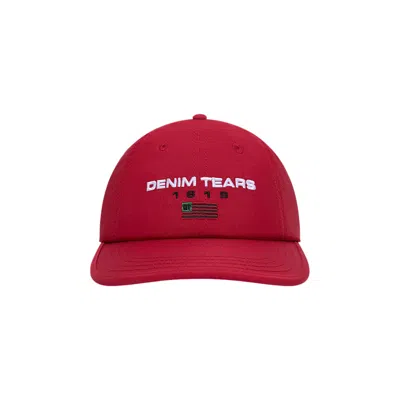 Pre-owned Denim Tears 1619 Cap 'red' | Men's Size Onesize